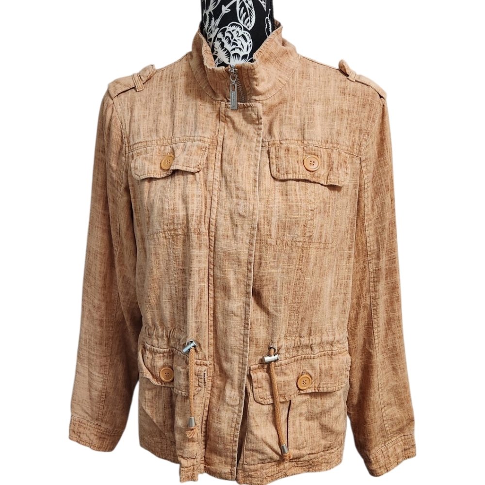 Jou Jou Lightweight Tan Jacket